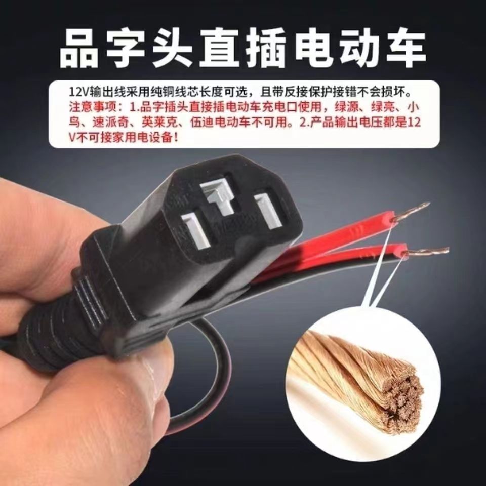 電源轉換器-電動車電轉為板栗機電源
